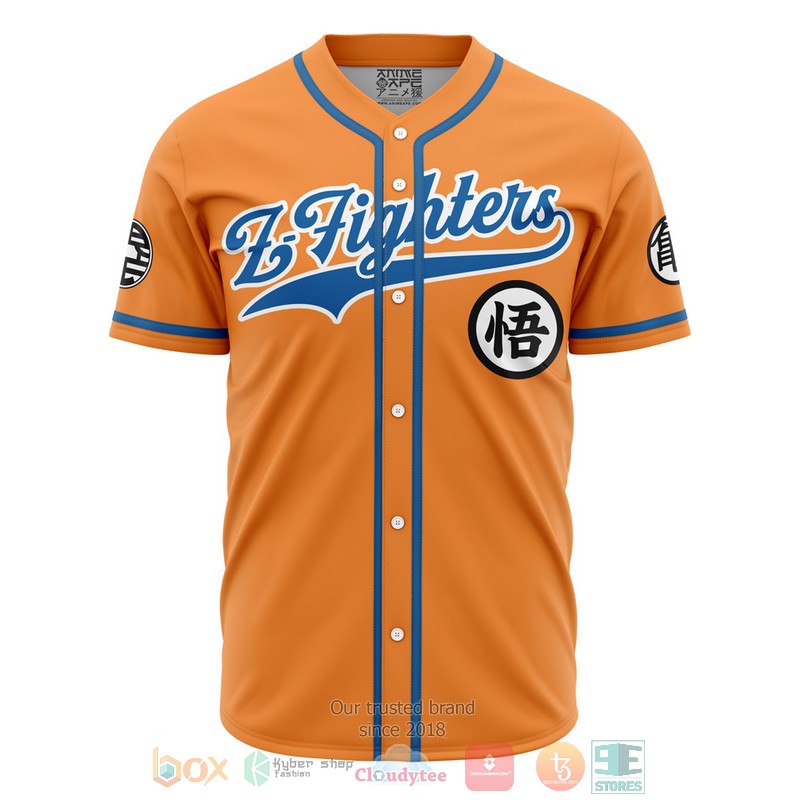 Z Fighters Goku Dragon Ball Z Baseball Jersey
