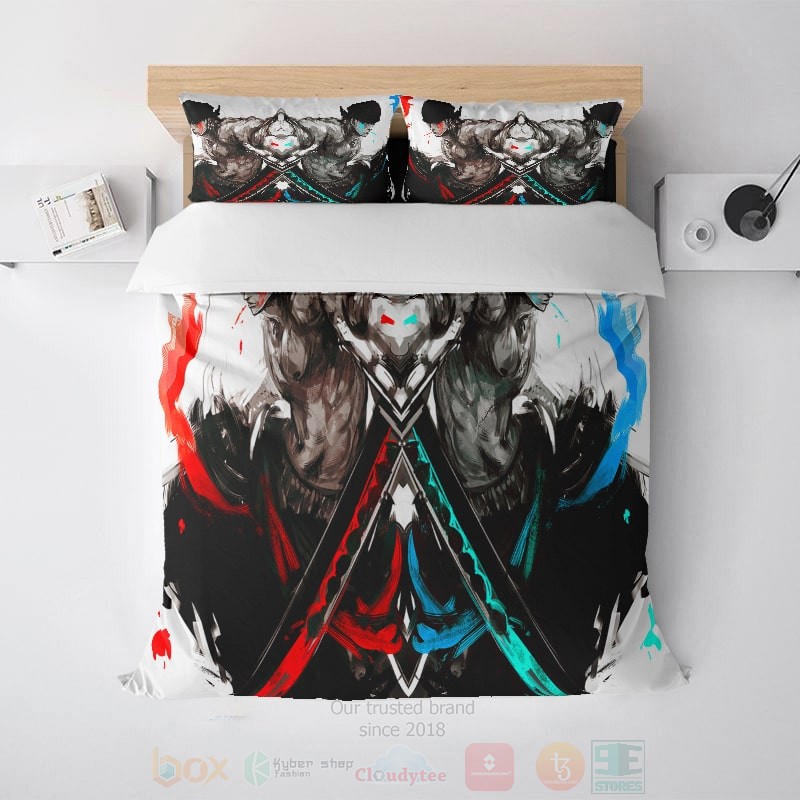 Zoro Double Sword Brushed One Piece Bedding Set