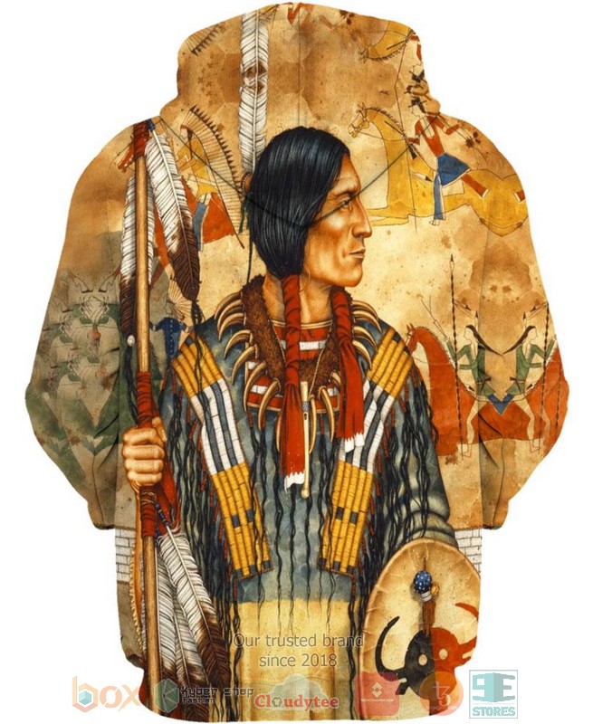 HOT Yellow Soil Native All Over Printed 3D Shirt, Hoodie 3 Yellow Soil Native 3D Shirt Hoodie 1 2