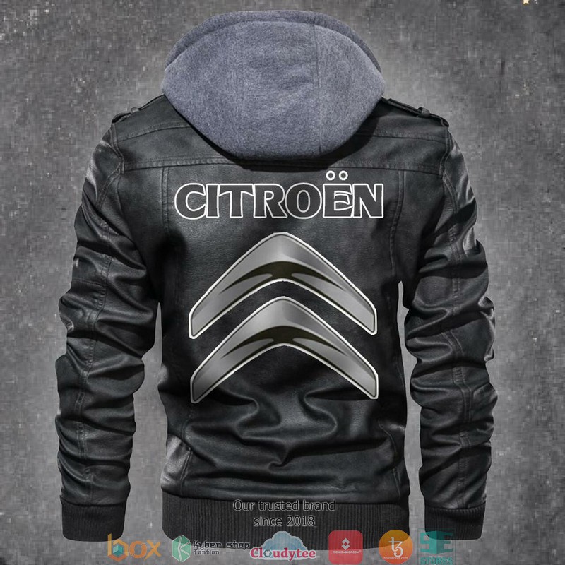 Citroen Automobile Car Motorcycle Leather Jacket