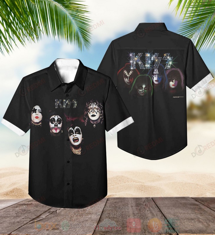 Kiss Band Hawaiian Shirt