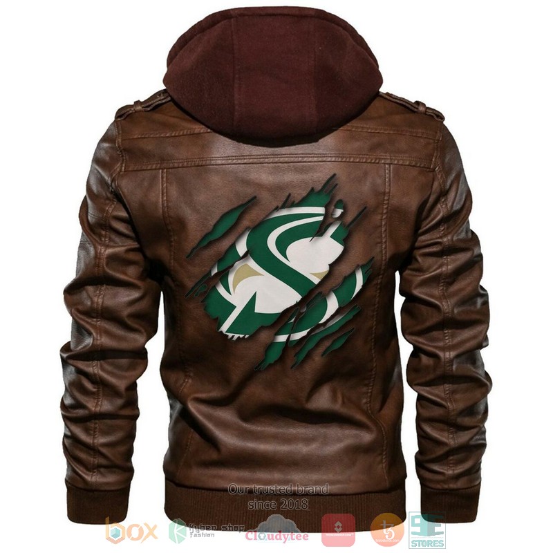 Sacramento State Hornets NCAA Leather Jacket
