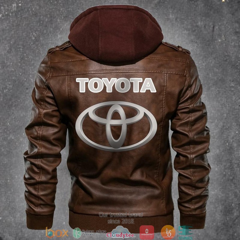 Toyota Automobile Car Motorcycle Leather Jacket