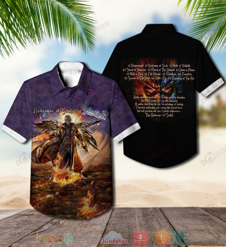 Judas Priest Redeemer of Souls Hawaiian Shirt