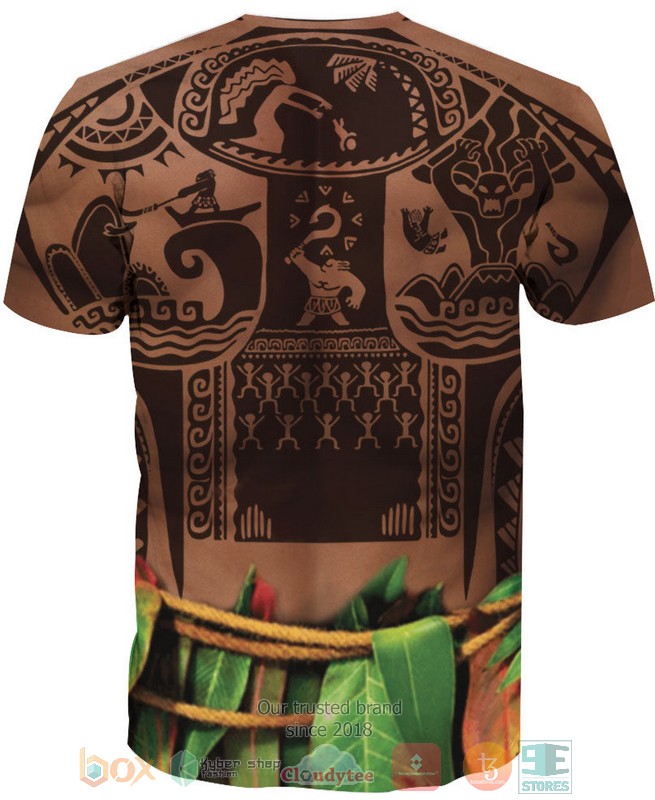 HOT Indian Aboriginal Tattoo Moana Maui Native American All Over Printed 3D Shirt, Hoodie 4 Indian Aboriginal Tattoo Moana Maui Native American 3D Shirt Hoodie 1 2 3