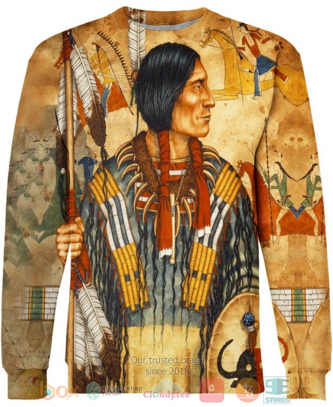 HOT Yellow Soil Native All Over Printed 3D Shirt, Hoodie 4 Yellow Soil Native 3D Shirt Hoodie 1 2 3