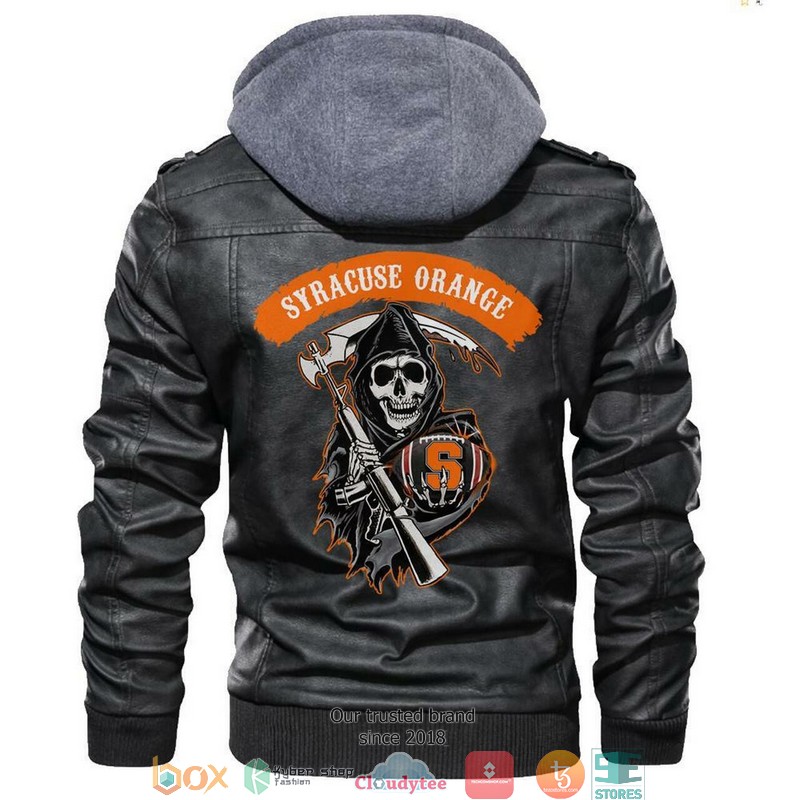 Syracuse Orange NCAA Football Sons Of Anarchy Leather Jacket