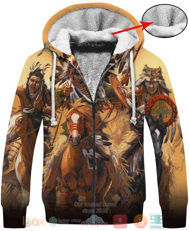 HOT Native Warrior Battle All Over Printed 3D Shirt, Hoodie 6 Native Warrior Battle 3D Shirt Hoodie 1 2 3 4 5