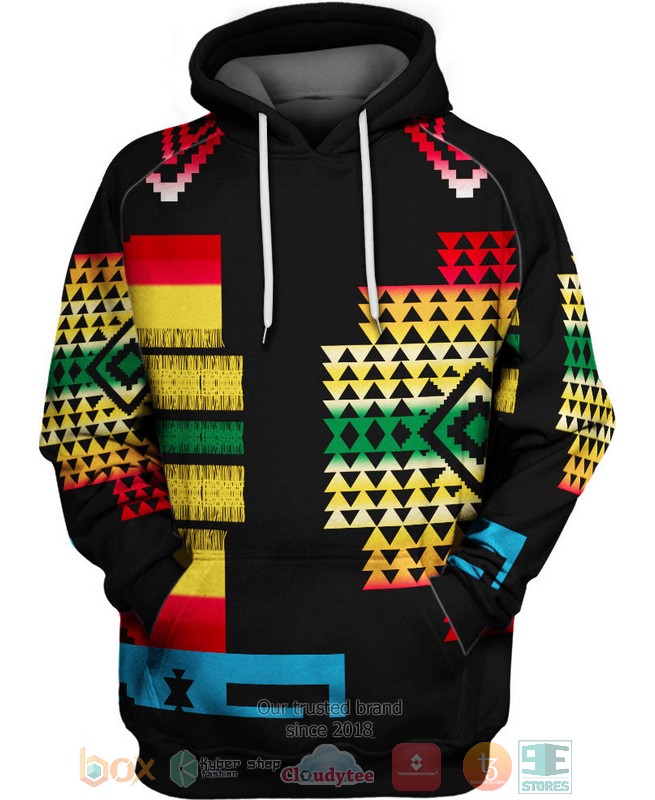 Native Tribes Pattern Native American 3D Shirt Hoodie