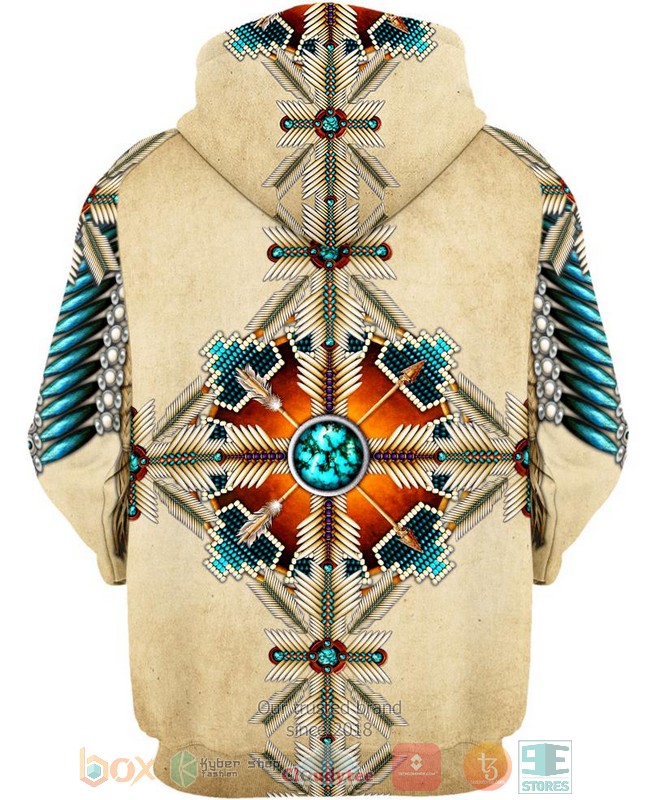 HOT Native Bright Motifs All Over Printed 3D Hoodie 2 Native Bright Motifs 3D Hoodie 1
