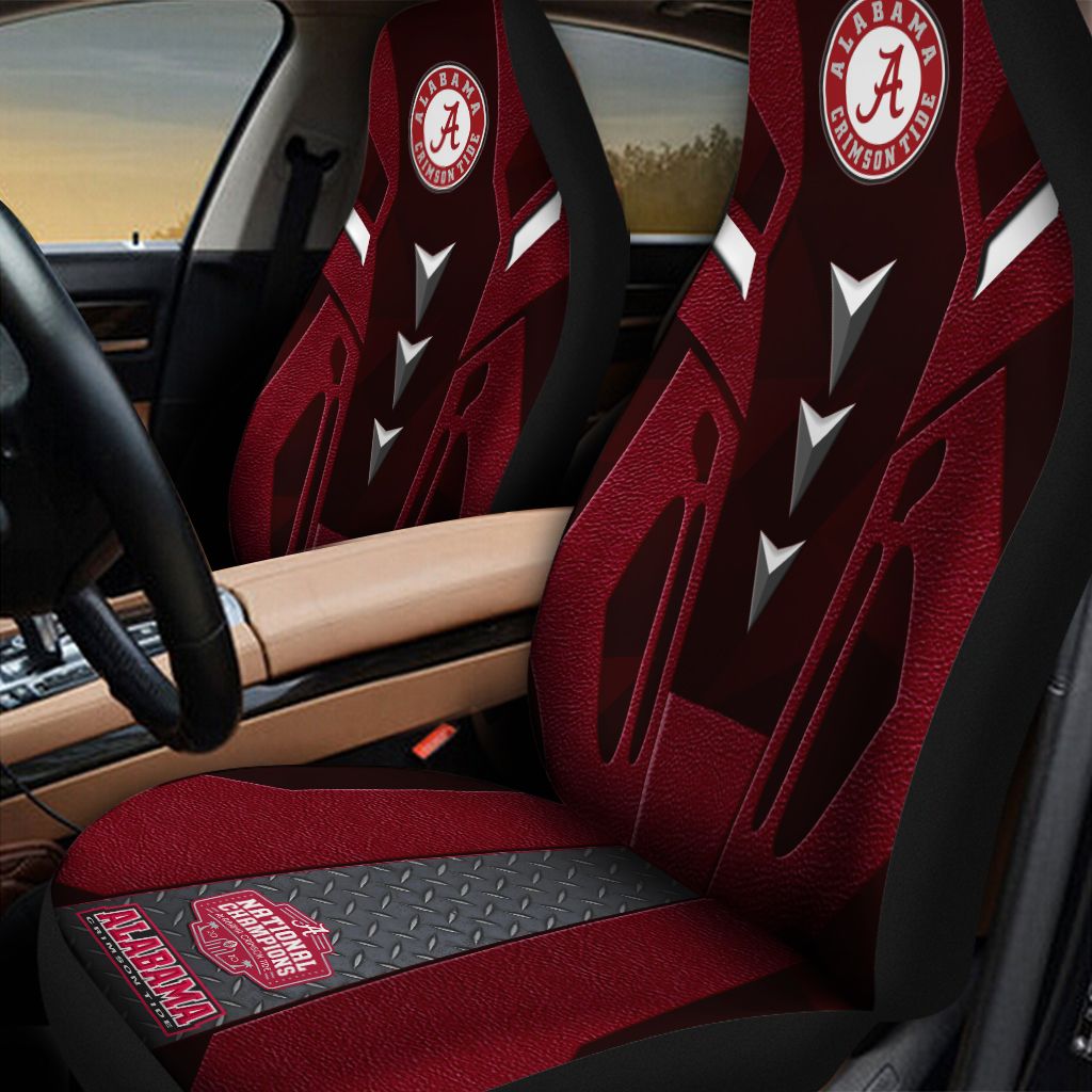 NEW Alabama Crimson Tide NCAA football logo dark red Seat Cover 3 NEW Alabama Crimson Tide NCAA football logo dark red Seat Cover word3