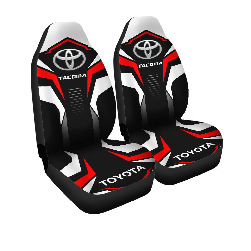 NEW Toyota Tacoma white black Seat Cover 3 NEW Toyota Tacoma white black Seat Cover word2