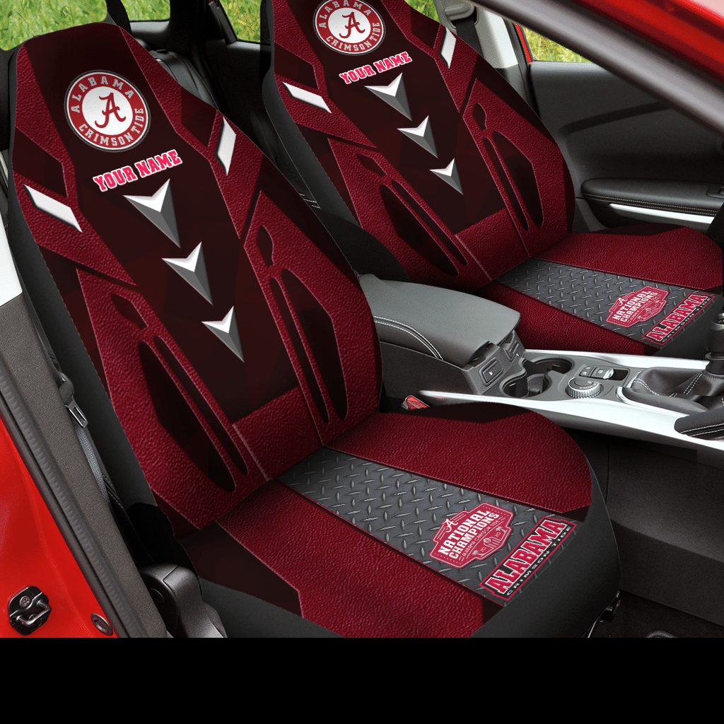 NEW Personalized Alabama Crimson Tide NCAA football Seat Cover