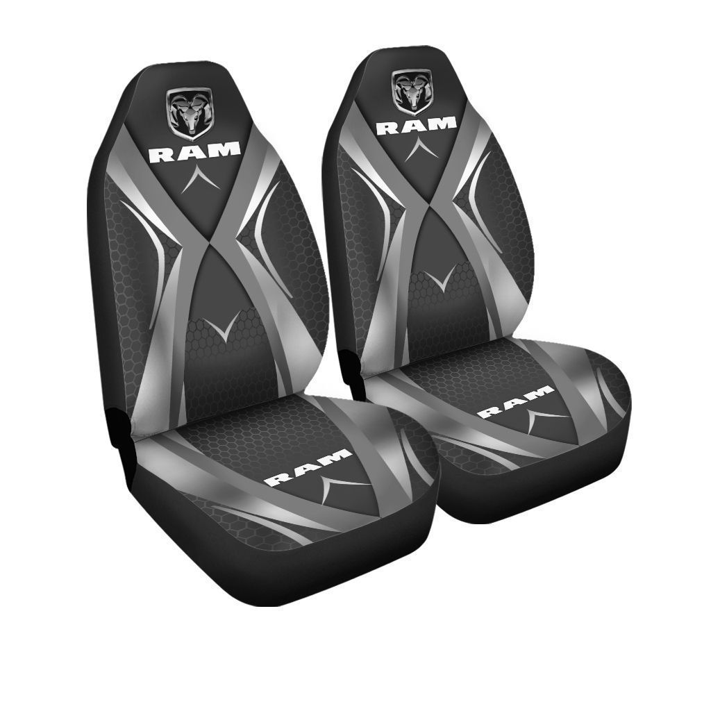 NEW Dodge Ram Truck logo grey black Seat Cover 3 NEW Dodge Ram Truck logo grey black Seat Cover word3