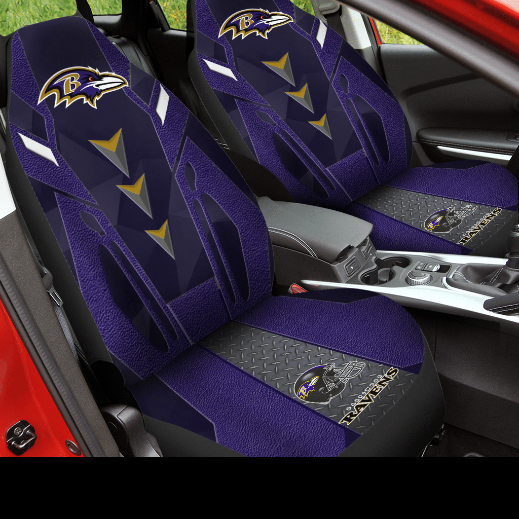 NEW Baltimore Ravens NFL logo purple Seat Cover