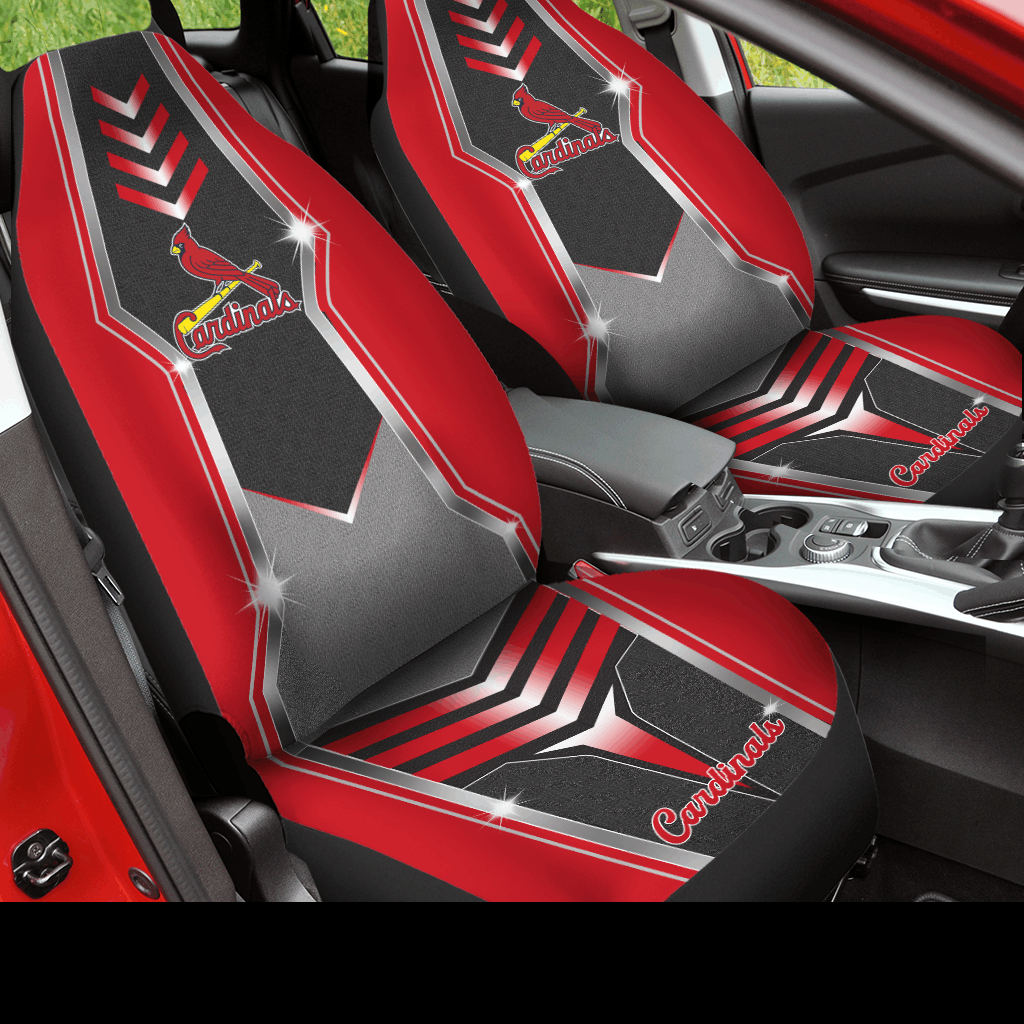 NEW St. Louis Cardinals MLB logo red black Seat Cover
