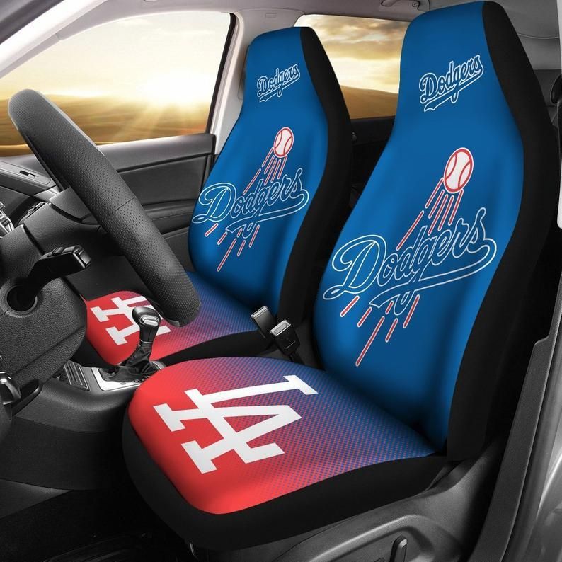 NEW Los Angeles Dodgers MLB logo Seat Cover
