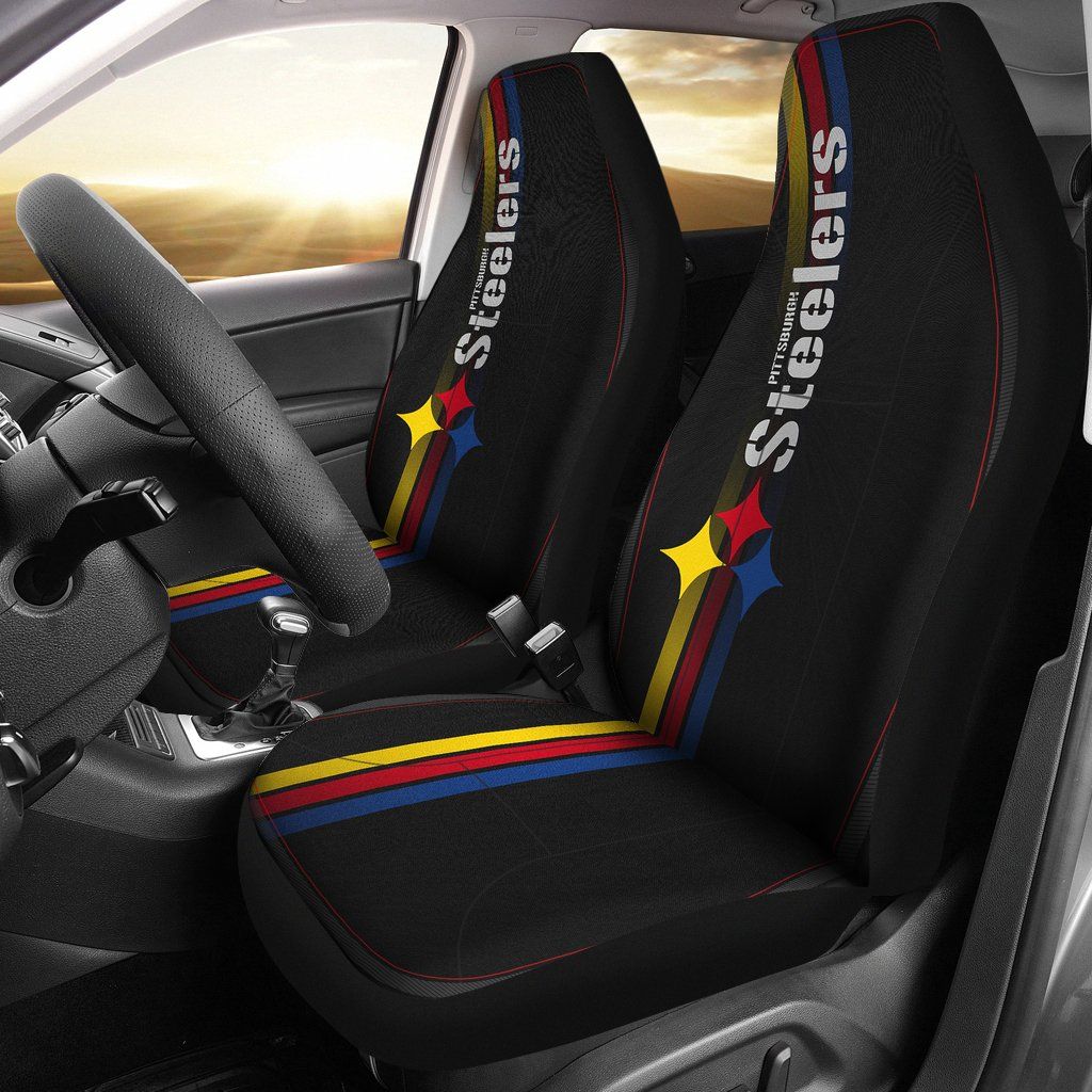 NEW Pittsburgh Steelers NFL black Seat Cover