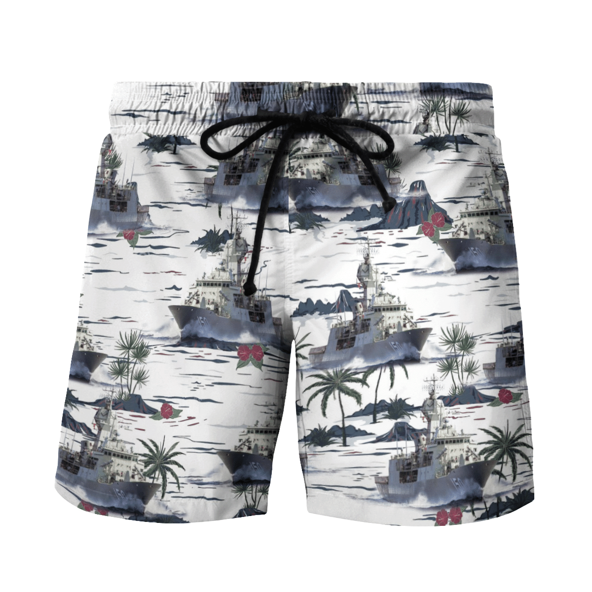 HMAS ANZAC FFH 150 Royal Australian Navy Coconut Hawaiian Shirt, Short 4 16450160362c6f340f38