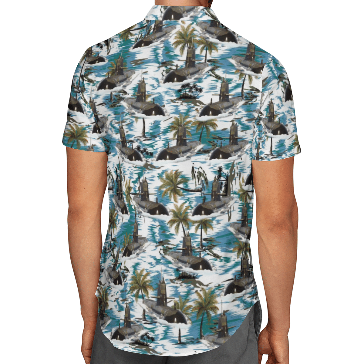 HMAS Rankin SSG 78 Royal Australian Navy Island Hawaiian Shirt, Short 3 1645016037c8edf84b2f