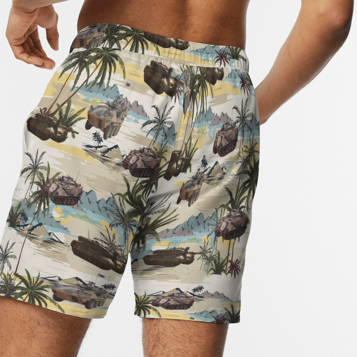 M113A1, ASLAV and Leopard Australian Army Coconut Hawaiian Shirt, Short 6 1645016041560f822e6c