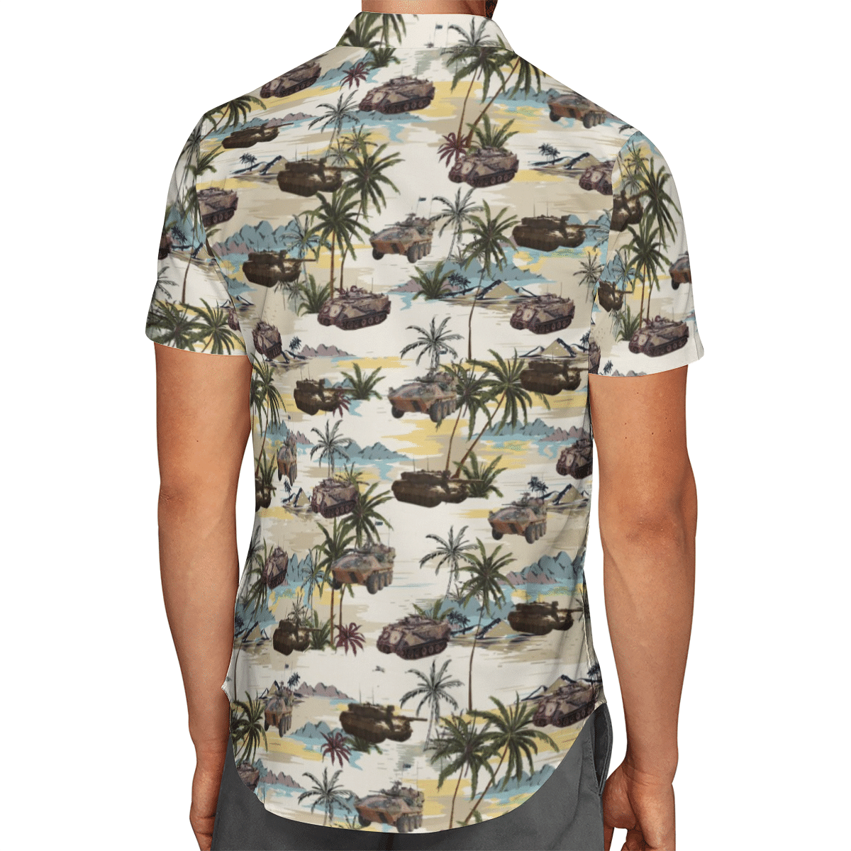 M113A1, ASLAV and Leopard Australian Army Coconut Hawaiian Shirt, Short 3 1645016041d06abea0c5