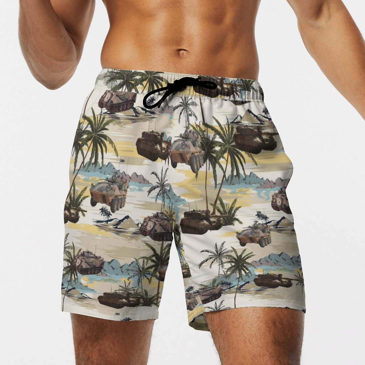 M113A1, ASLAV and Leopard Australian Army Coconut Hawaiian Shirt, Short 7 1645016041daeaf5b9bb