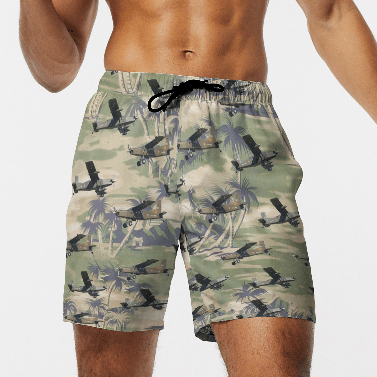 Pilatus PC-6 French Army Hawaiian Shirt, Short 7 16450160437a511118c6