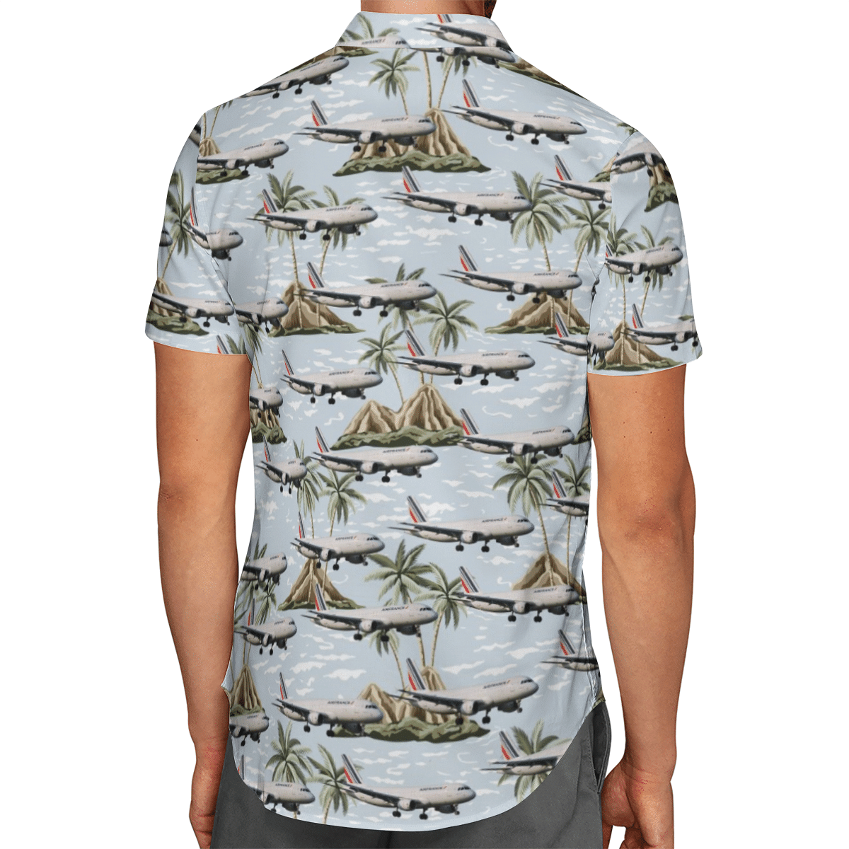 Air France Airbus A320 Short Sleeve Limited Hawaiian Shirt 3 Air France Airbus A320 Short Sleeve Limited Hawaiian Shirt word1