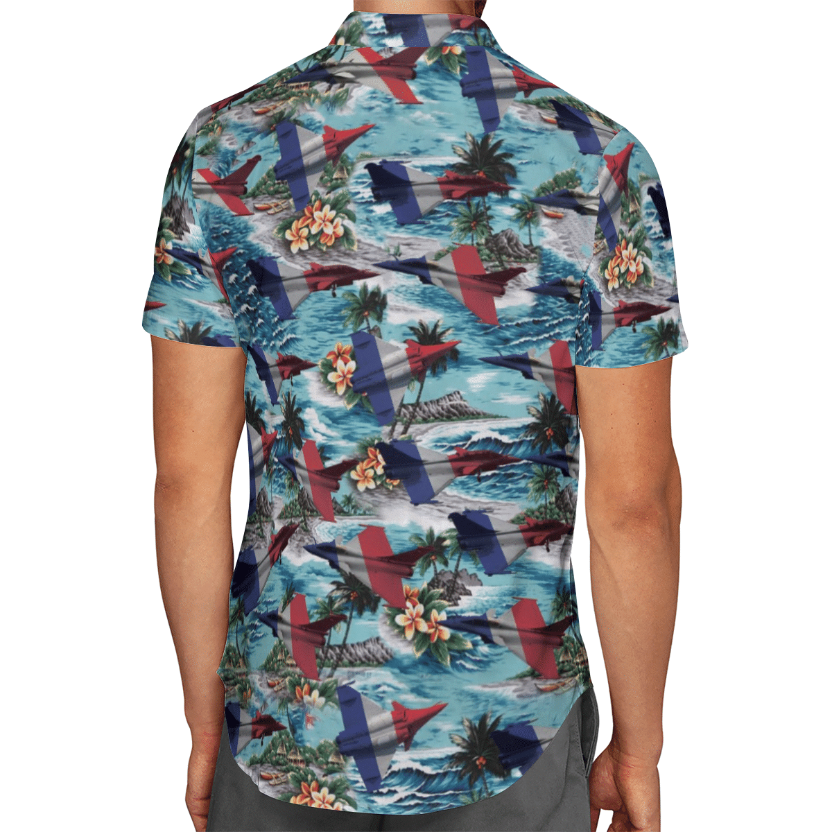 Rafale Solo Display French Blue Short Sleeve Limited Hawaiian Shirt 3 Rafale Solo Display French Blue Short Sleeve Limited Hawaiian Shirt word2