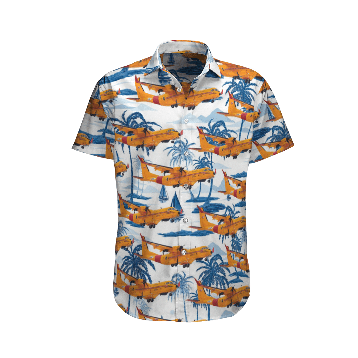 RCAF Airbus CC-295 SAR Short Sleeve Limited Hawaiian Shirt word3