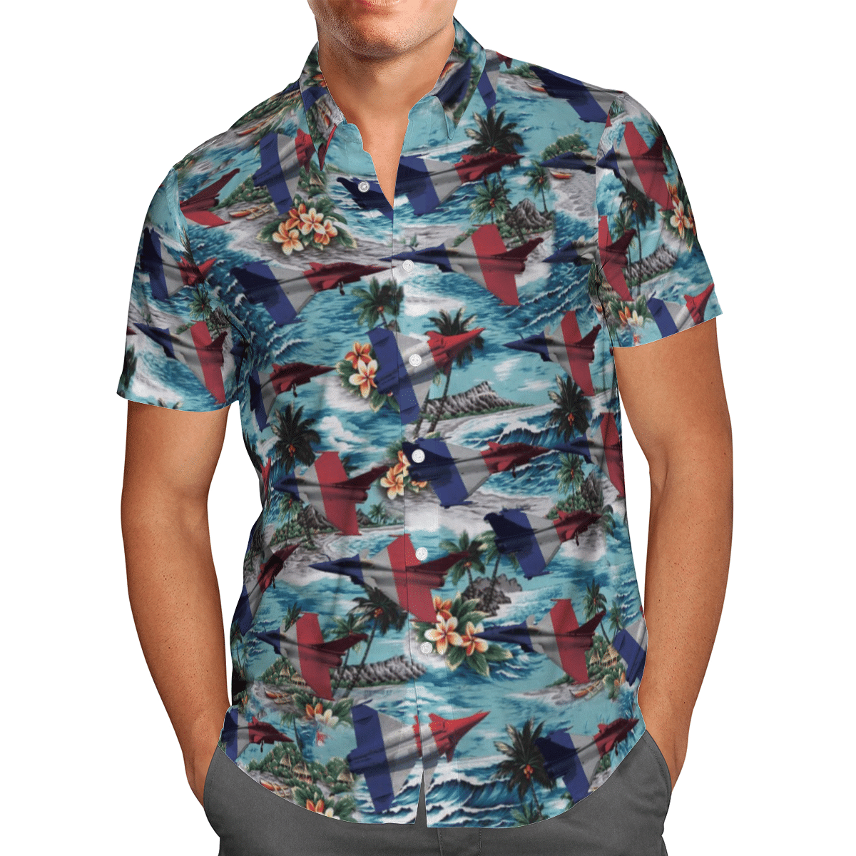 Rafale Solo Display French Blue Short Sleeve Limited Hawaiian Shirt 2 Rafale Solo Display French Blue Short Sleeve Limited Hawaiian Shirt word2