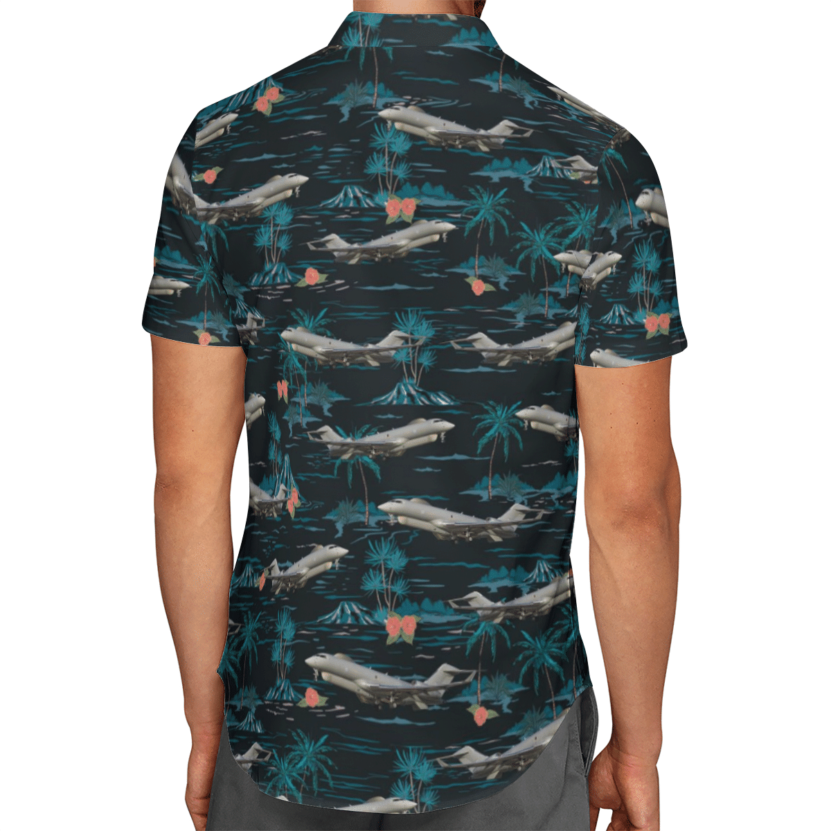 RAF Historical Sentinel R1 Short Sleeve Limited Hawaiian Shirt 3 RAF Historical Sentinel R1 Short Sleeve Limited Hawaiian Shirt word1