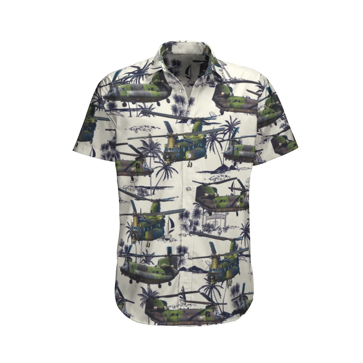 RCAF CH-147 Chinook Short Sleeve Limited Hawaiian Shirt 1 RCAF CH-147 Chinook Short Sleeve Limited Hawaiian Shirt word1