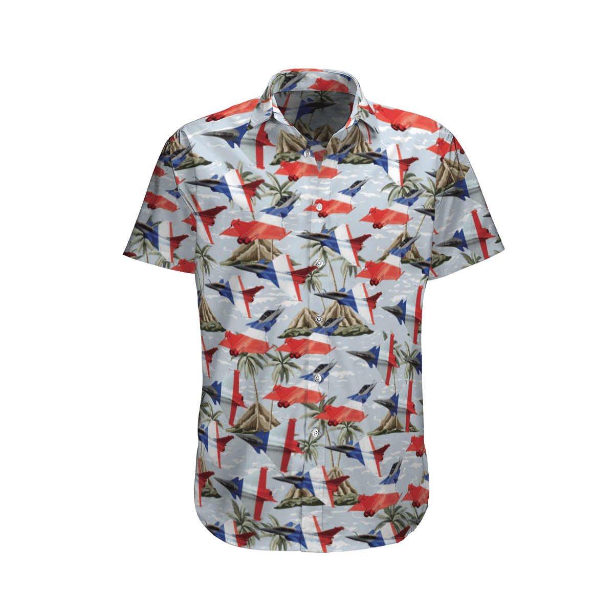 Rafale Solo Display Color Short Sleeve Limited Hawaiian Shirt 1 Rafale Solo Display Color Short Sleeve Limited Hawaiian Shirt word1