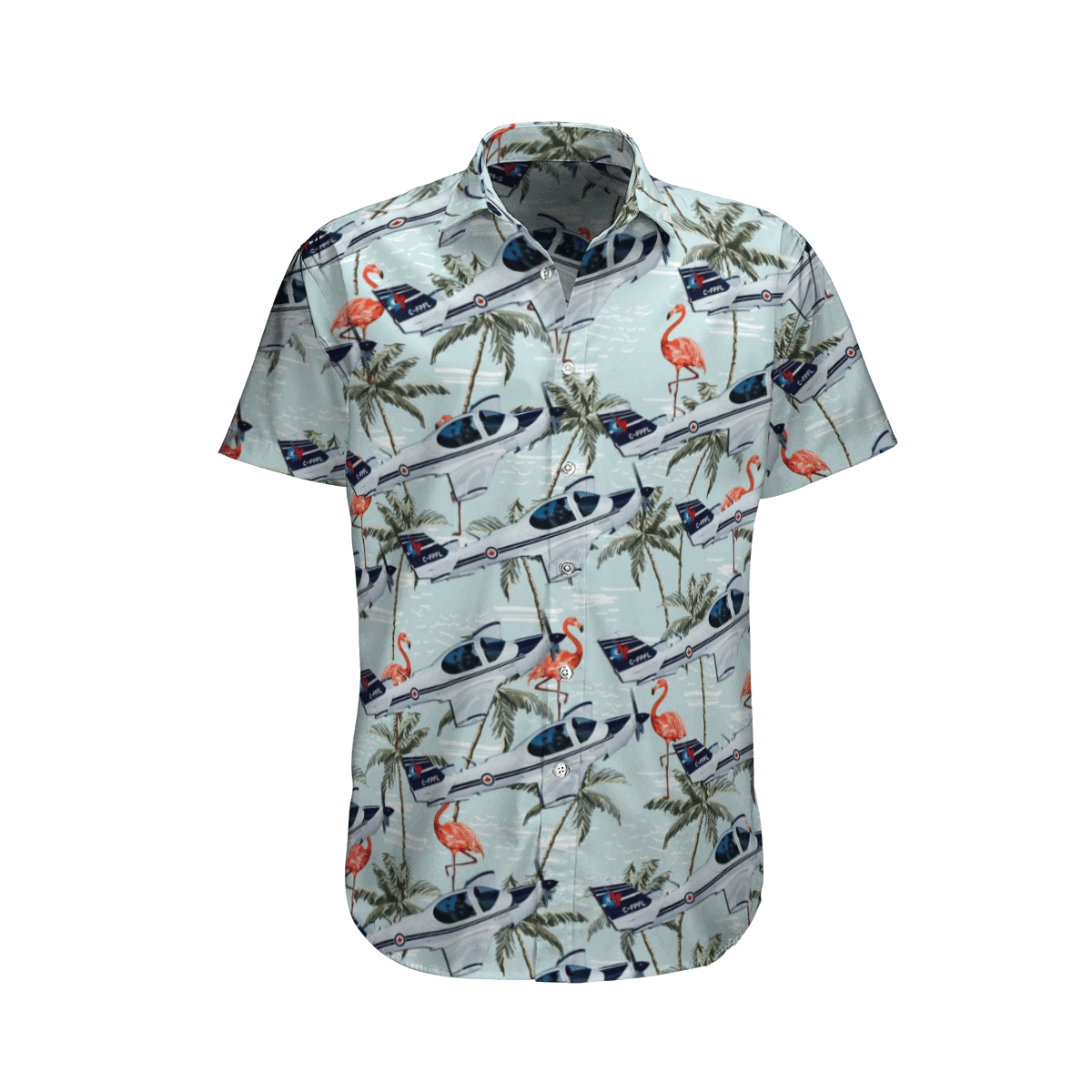 RCAF Grob-G120A Short Sleeve Limited Hawaiian Shirt