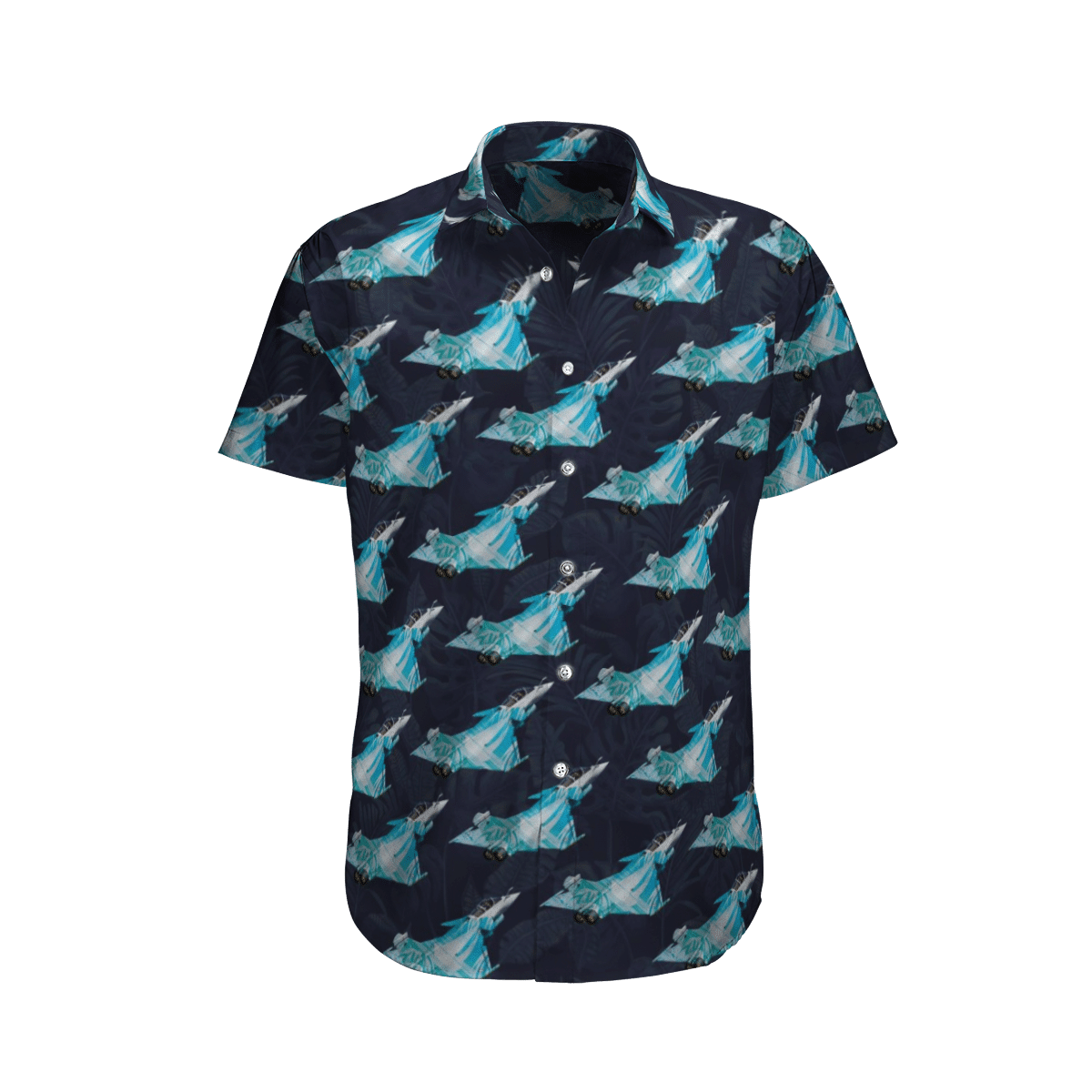 Rafale Solo Display Dark blue Short Sleeve Limited Hawaiian Shirt 1 Rafale Solo Display Dark blue Short Sleeve Limited Hawaiian Shirt word3