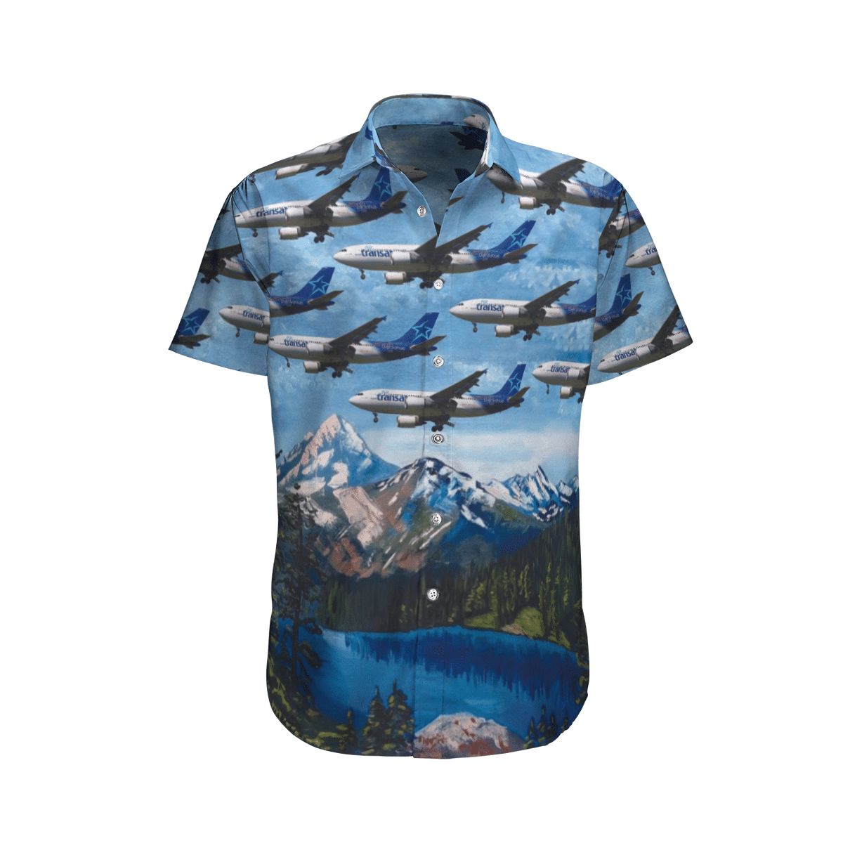 Air Transat Airbus A310-308 Short Sleeve Limited Hawaiian Shirt 7 Air Transat Airbus A310-308 Short Sleeve Limited Hawaiian Shirt word3