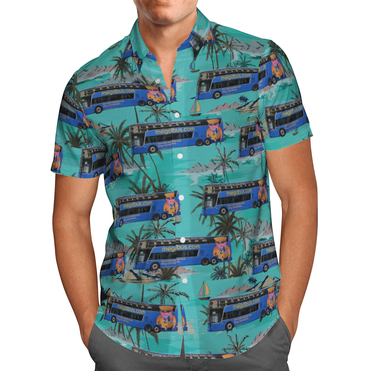 Megabus Canada Short Sleeve Limited Hawaiian Shirt 2 Megabus Canada Short Sleeve Limited Hawaiian Shirt word2