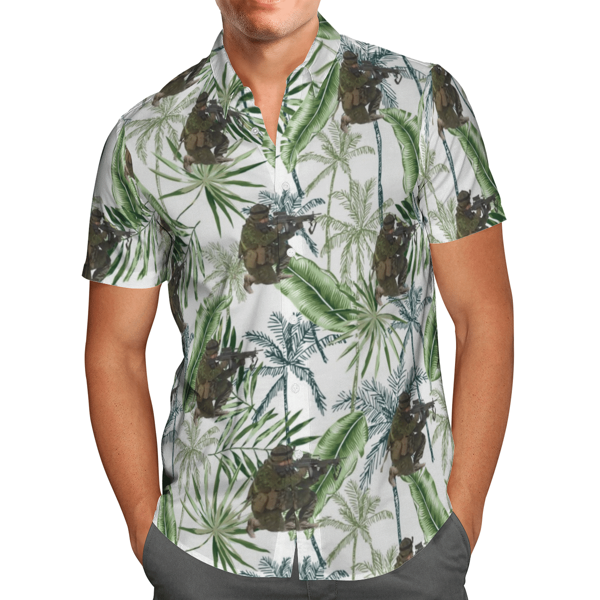 Canadian Army Coconut Short Sleeve Limited Hawaiian Shirt 1 Canadian Army Coconut Short Sleeve Limited Hawaiian Shirt word1