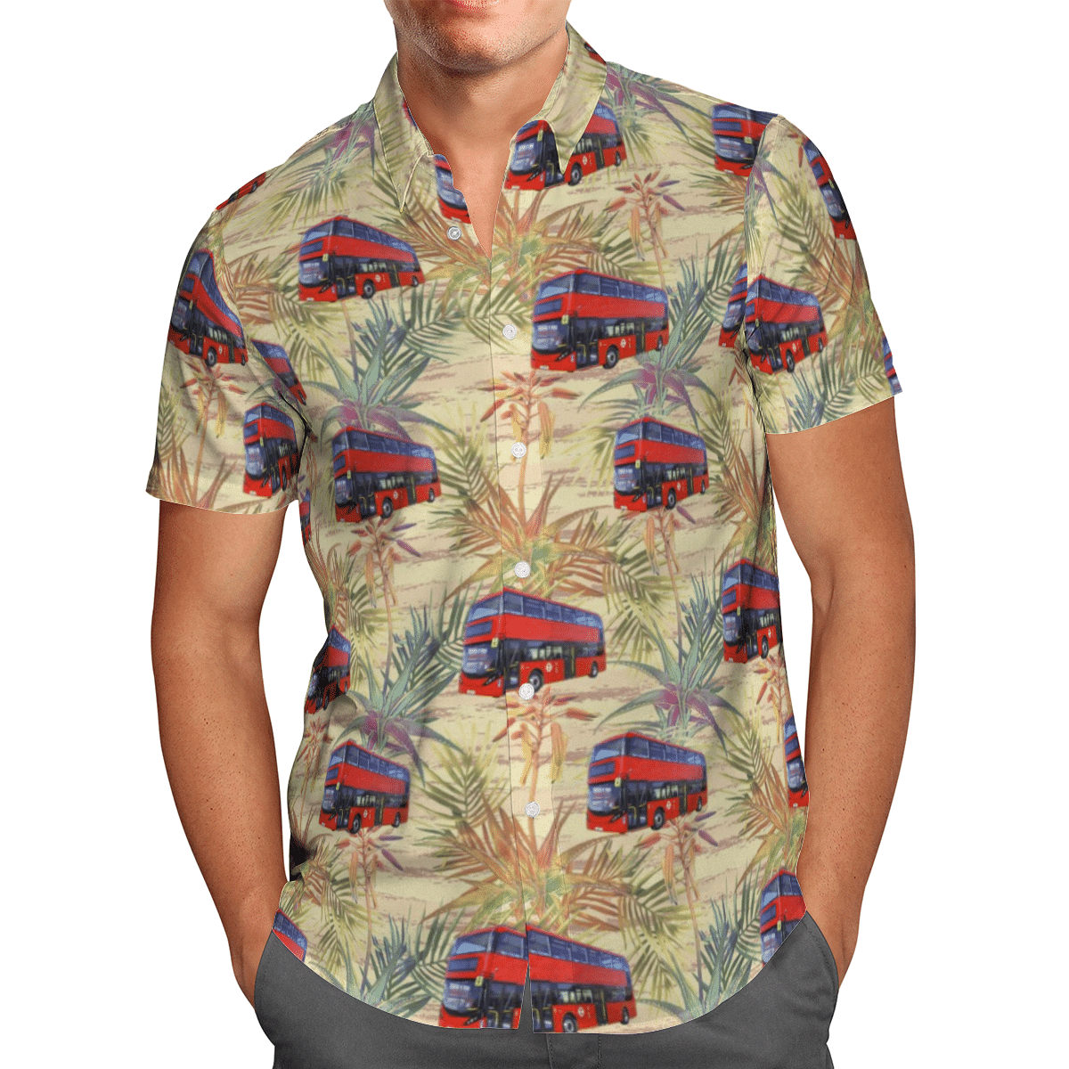Double-Decker Bus London Stagecoach Enviro400 Short Sleeve Limited Hawaiian Shirt 2 Double-Decker Bus London Stagecoach Enviro400 Short Sleeve Limited Hawaiian Shirt word1
