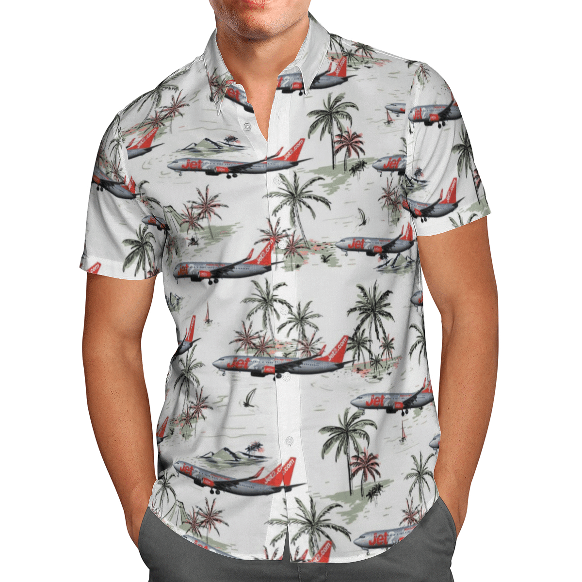 UK Airlines Jet2 Boeing 737-800 Short Sleeve Limited Hawaiian Shirt 2 UK Airlines Jet2 Boeing 737-800 Short Sleeve Limited Hawaiian Shirt word1