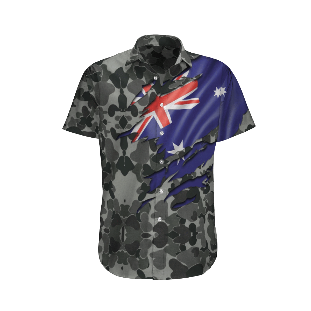 Australian Navy Flag Short Sleeve Limited Hawaiian Shirt 3 Australian Navy Flag Short Sleeve Limited Hawaiian Shirt word1