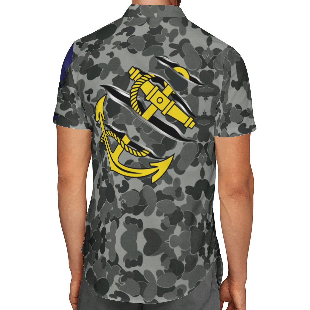 Australian Navy Flag Short Sleeve Limited Hawaiian Shirt 2 Australian Navy Flag Short Sleeve Limited Hawaiian Shirt word1