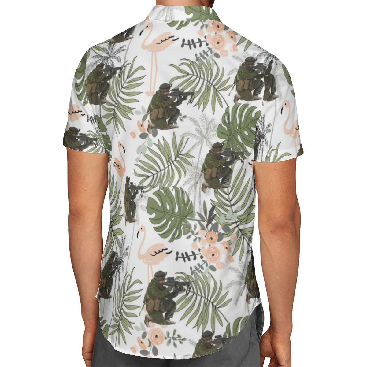 Canadian Army Short Sleeve Limited Hawaiian Shirt 2 Canadian Army Short Sleeve Limited Hawaiian Shirt word1