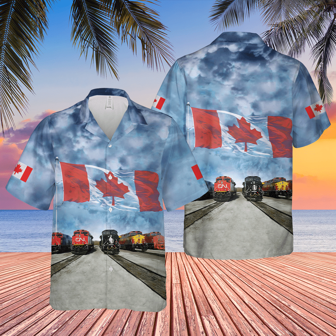 Canadian Train Driver Locomotive 1 Short Sleeve Limited Hawaiian Shirt 2 Canadian Train Driver Locomotive 1 Short Sleeve Limited Hawaiian Shirt word1