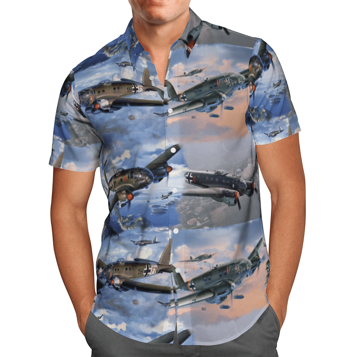 Heinkel Short Sleeve Limited Hawaiian Shirt