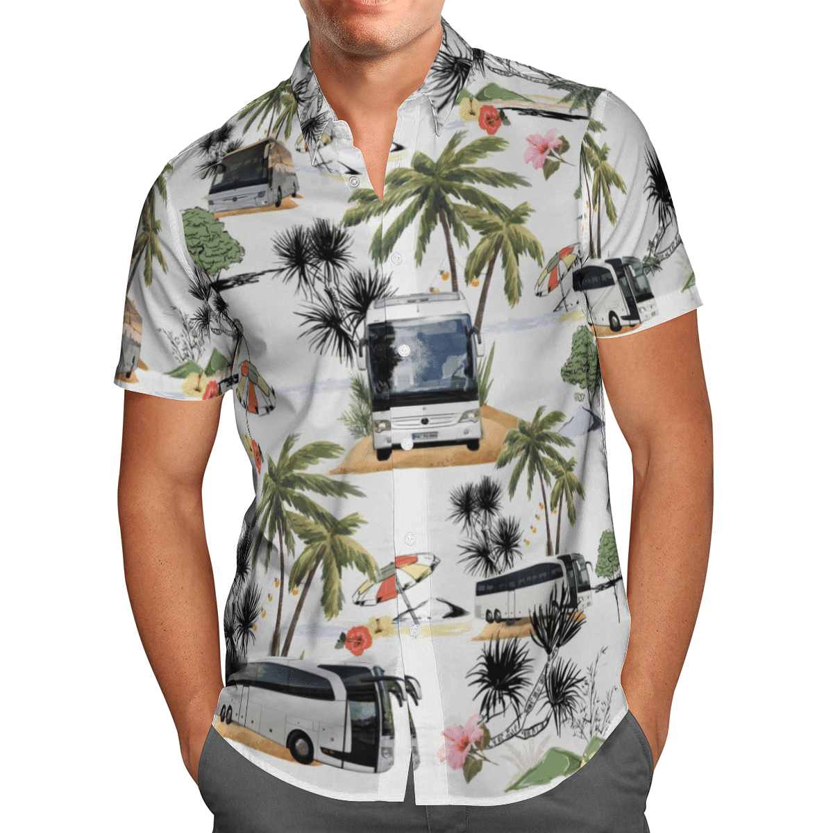 UK Coach Driver Coconut Short Sleeve Limited Hawaiian Shirt 2 UK Coach Driver Coconut Short Sleeve Limited Hawaiian Shirt word3