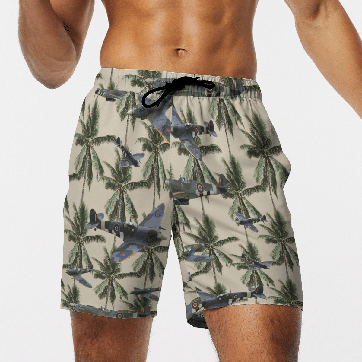 Canadian Supermarine Spitfire Short Sleeve Limited Hawaiian Shirt, Short 6 Canadian Supermarine Spitfire Short Sleeve Limited Hawaiian Shirt, Short word3