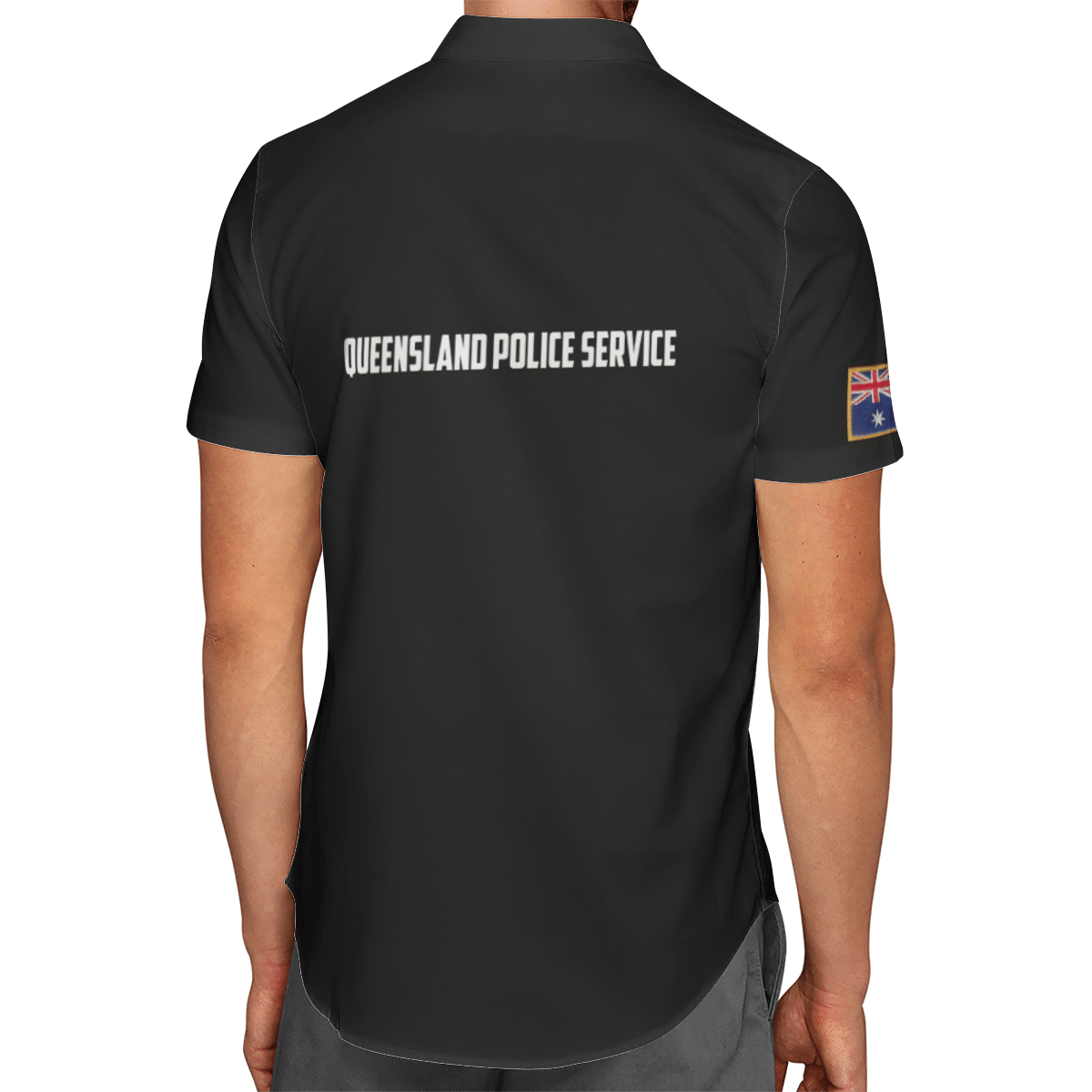 Queensland Police Service Short Sleeve Limited Hawaiian Shirt 3 Queensland Police Service Short Sleeve Limited Hawaiian Shirt word3